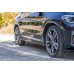 Накладки сплиттеры на пороги на BMW X4 G02 M-Pack